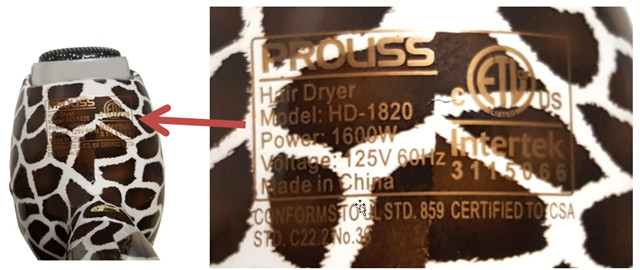 ISO Beauty, Proliss 브랜드 Ionic Pro 2000, Pro 2000W Hair Dryers 제품사진 #3