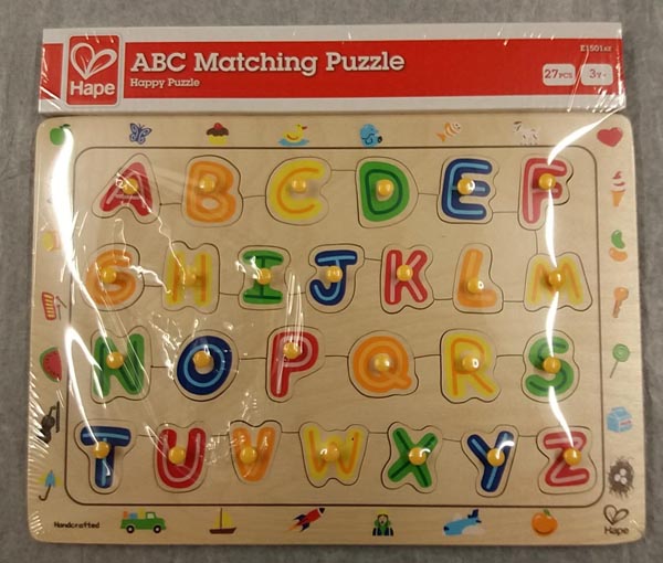 Hape ABC Matching Puzzle 제품사진 #1