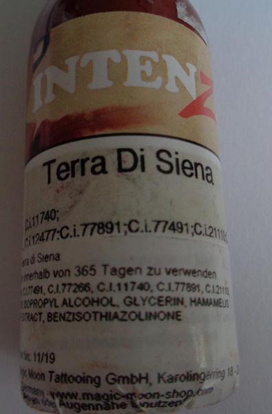 Intenze Terra Di Siena 제품사진 #2