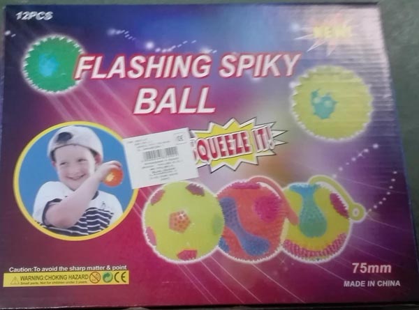 Flashing Spiky Ball 제품사진 #1