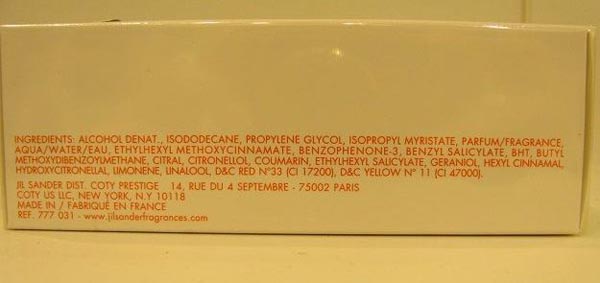 JIL SANDER SUN - JIL SANDER SHAKE, EAU DE TOILETTE NATURAL SPRAY VAPORISATEUR 제품사진 #2