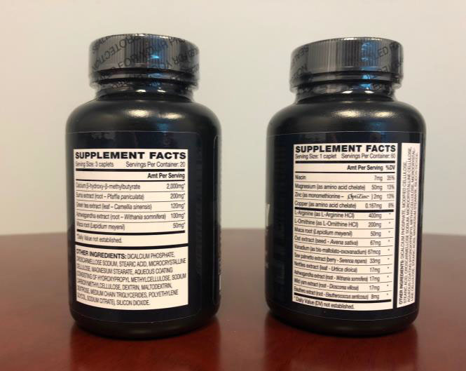 (1) AdvoCare Muscle Strenth (2) AdvoCare Nighttime Recovery 제품사진 #2