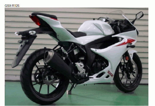 Suzuki GSX-R125, GSX-S125 제품사진 #2