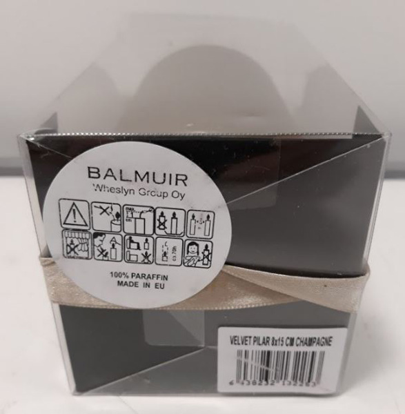 Balmuir Velvet pilar candle 제품사진 #2