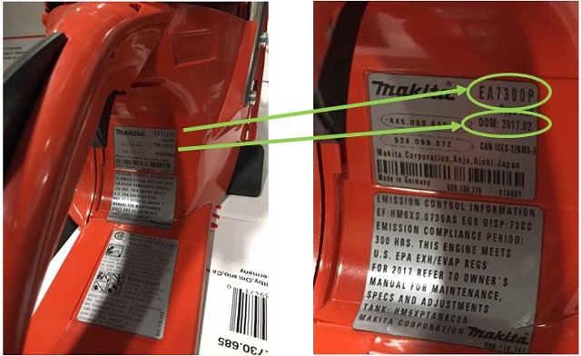 Makita and Dolmar 64, 73, 79 cc Gas Powered Chainsaws 제품사진 #4