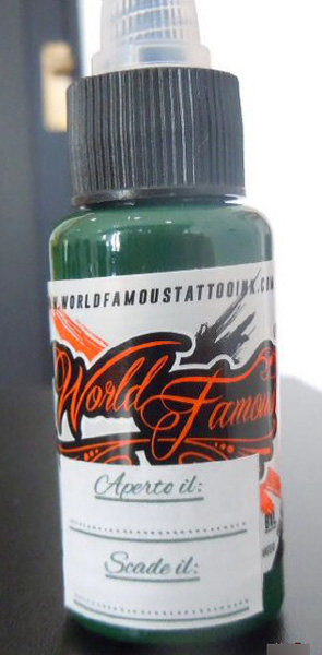 World Famous Tattoo Ink Vegas Green 제품사진 #1