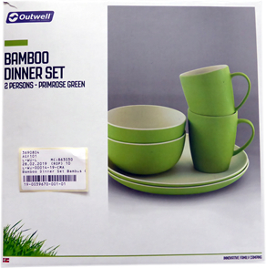 Outwell Bamboo Dinner Set 제품사진 #1