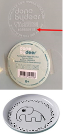 Done by Deer Yummy plate 제품사진 #1