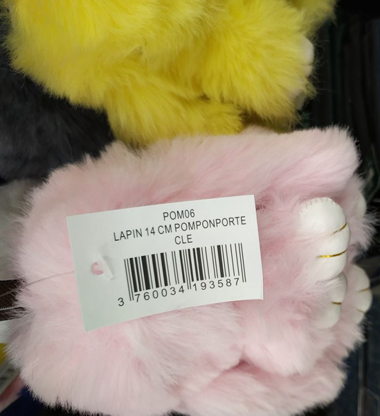 Rabbit Keychain 제품사진 #2