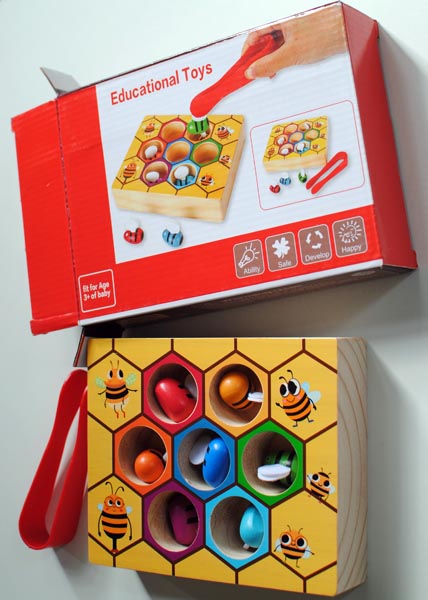 Bee wooden toy 제품사진 #1