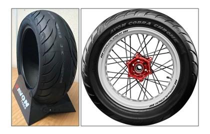Avon Cobra Chrome 240/50R16 Motorcycle Tyres 제품사진 #1