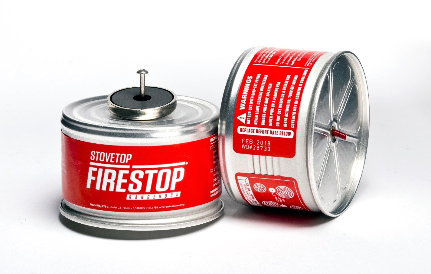 WilliamsRDM StoveTop FireStop Rangehood and Microhood Automatic Cooktop Fire Suppressors 제품사진 #1