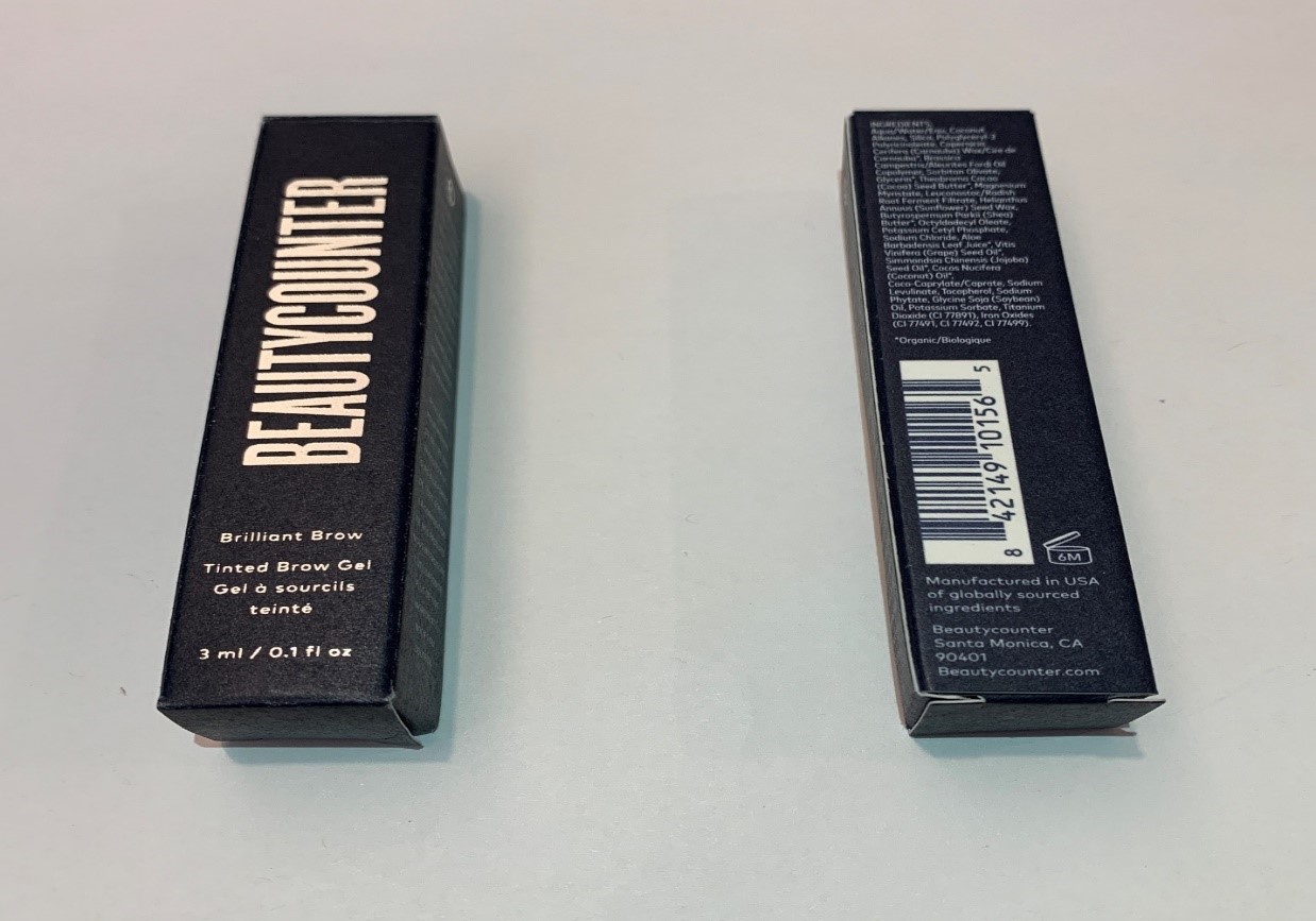 Beautycounter Brilliant Brow Gel (Soft Black) 제품사진 #3