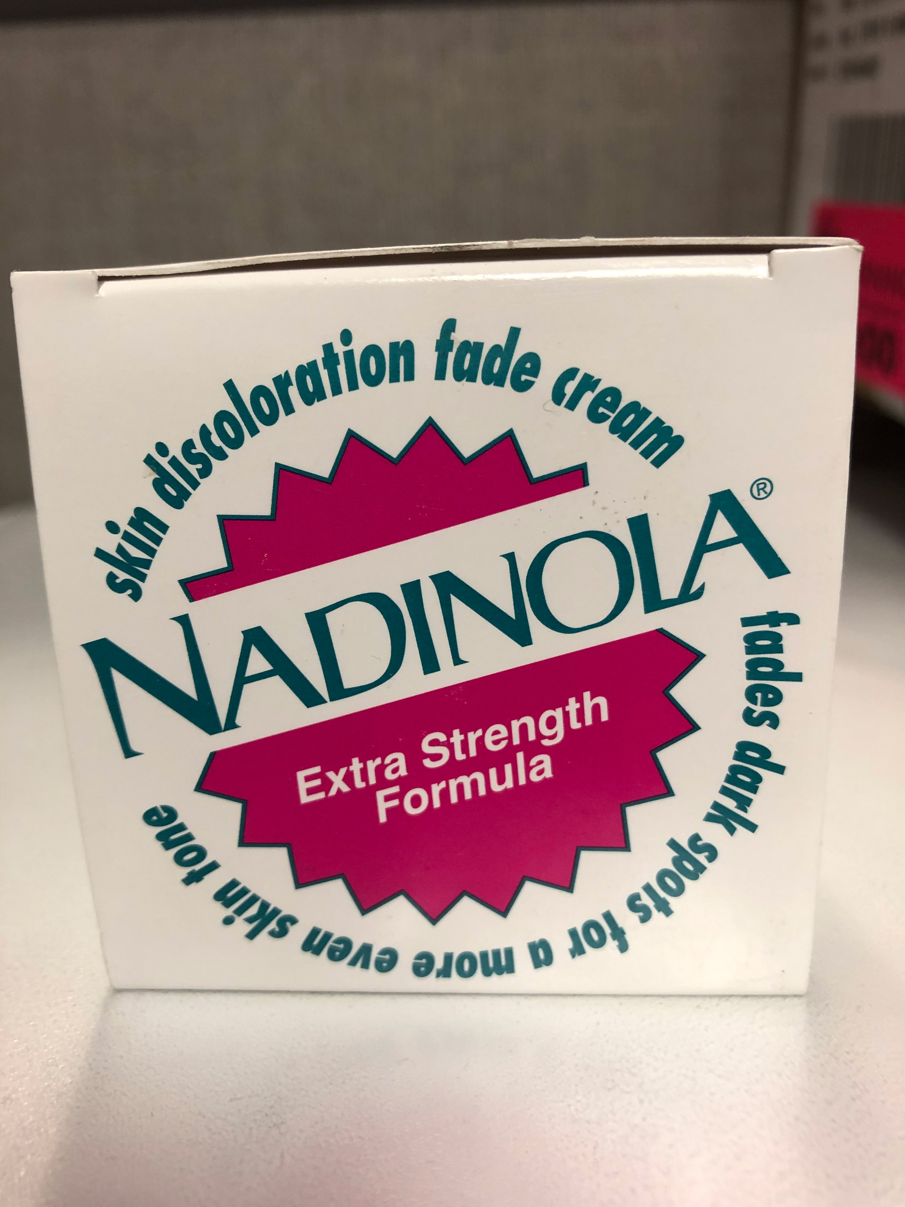 Nadinola Skin Discoloration Fade Cream (Extra Strength Formula) 제품사진 #1