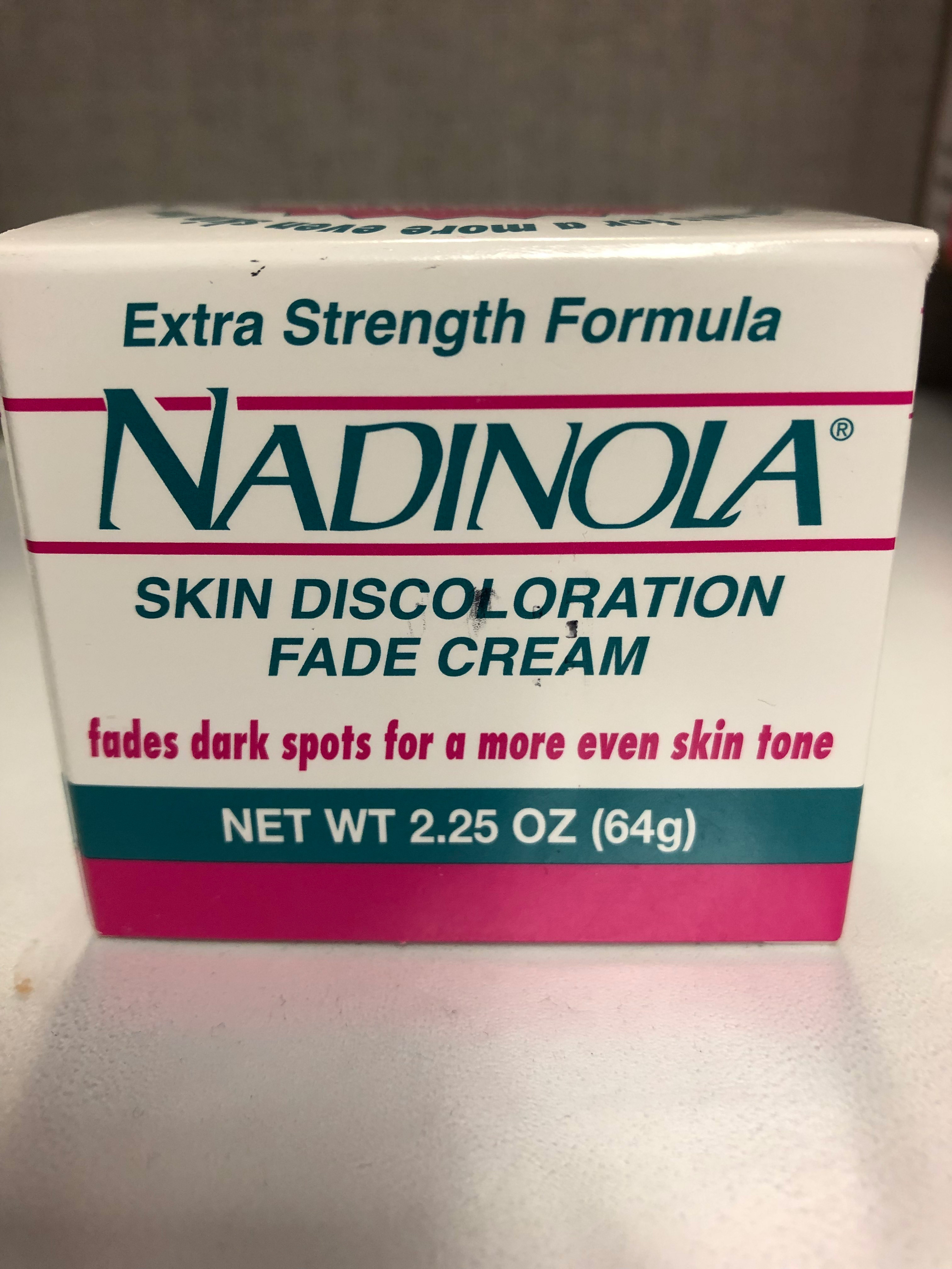 Nadinola Skin Discoloration Fade Cream (Extra Strength Formula) 제품사진 #2