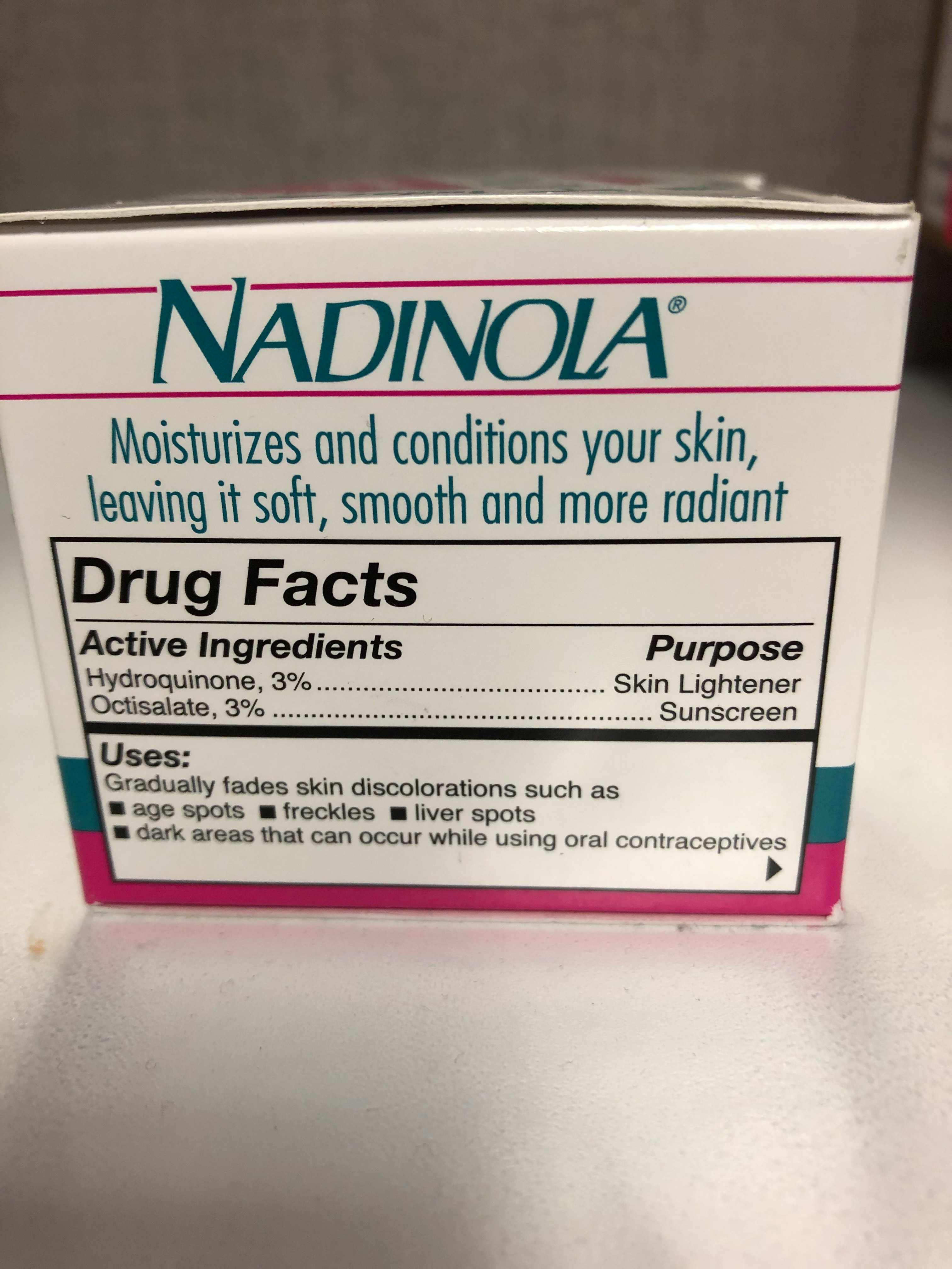 Nadinola Skin Discoloration Fade Cream (Extra Strength Formula) 제품사진 #4