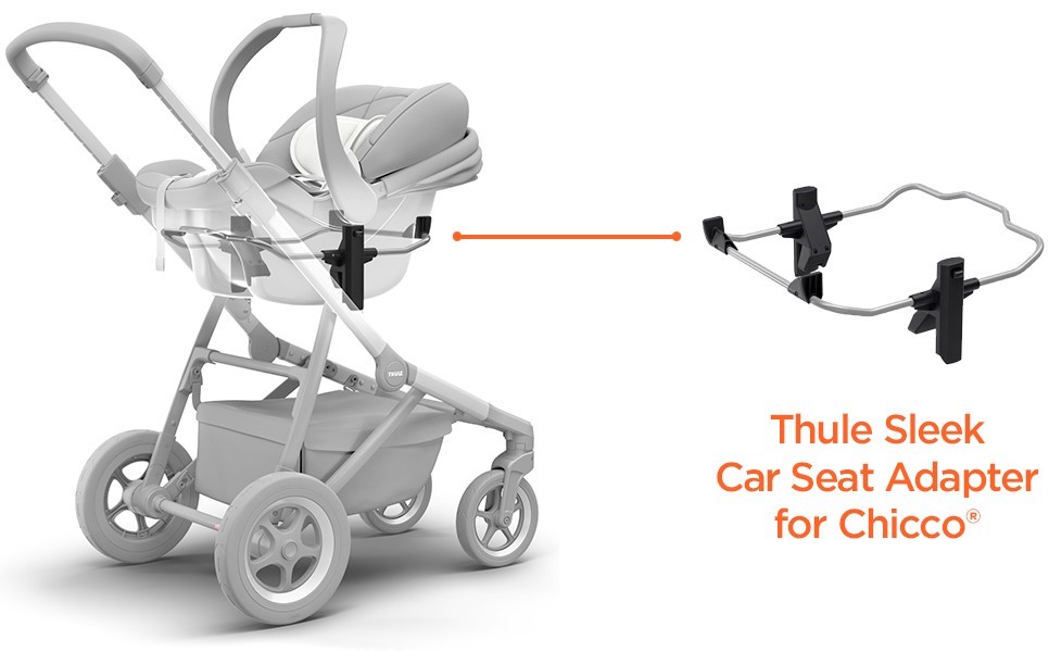 Thule Sleek Car Seat Adapter for Chicco 제품사진 #1