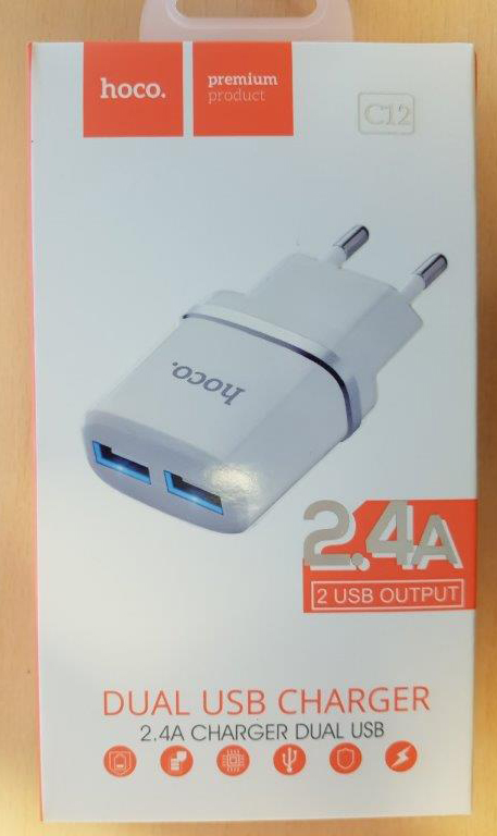 hoco. Dual USB charger 제품사진 #1