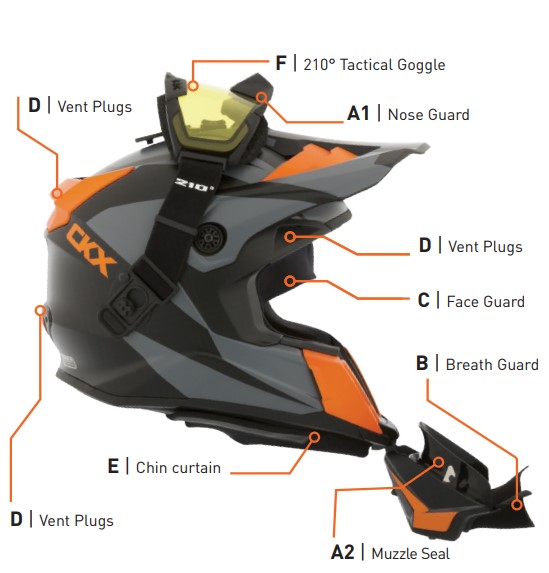 CKX Titan helmets 제품사진 #1