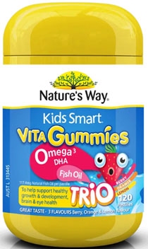 Nature's Way Kids Smart Vita Gummies Omega 3 DHA Fish Oil 제품사진 #1