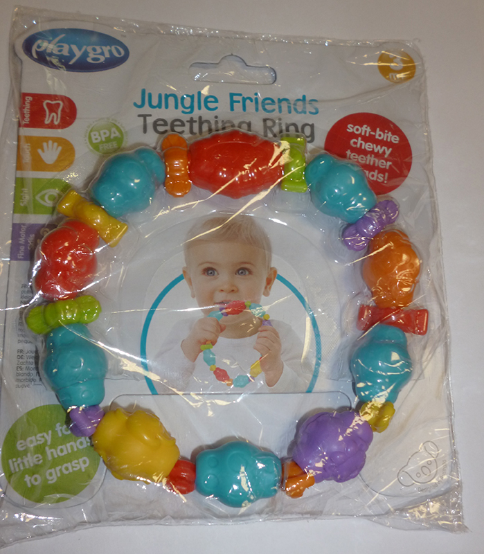 Playgro Jungle Friends Teething Ring 제품사진 #1