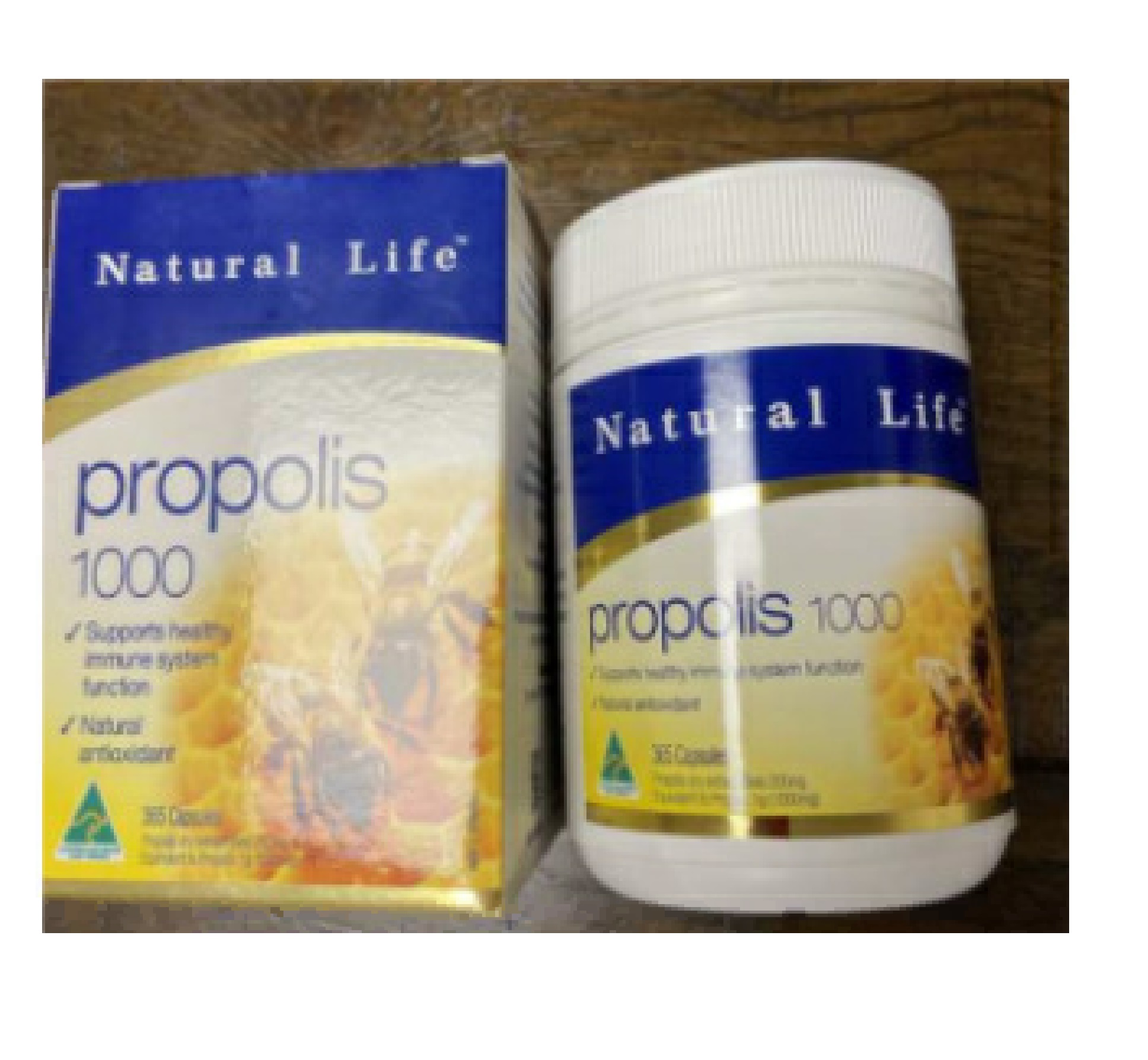 Natural Life Propolis 1000mg 소프트 캡슐 제품사진 #1