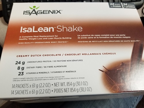Isagenix 1) Isalean Shake - Creamy Dutch Chocolate, 2) Isalean Shake - Chocolate Mint, 3) Isalean Shake - Strawberry Cream, 4) Isalean Shake - Creamy French Vanilla 제품사진 #1