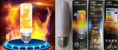 Flame Effect LED Light Bulb 제품사진 #1