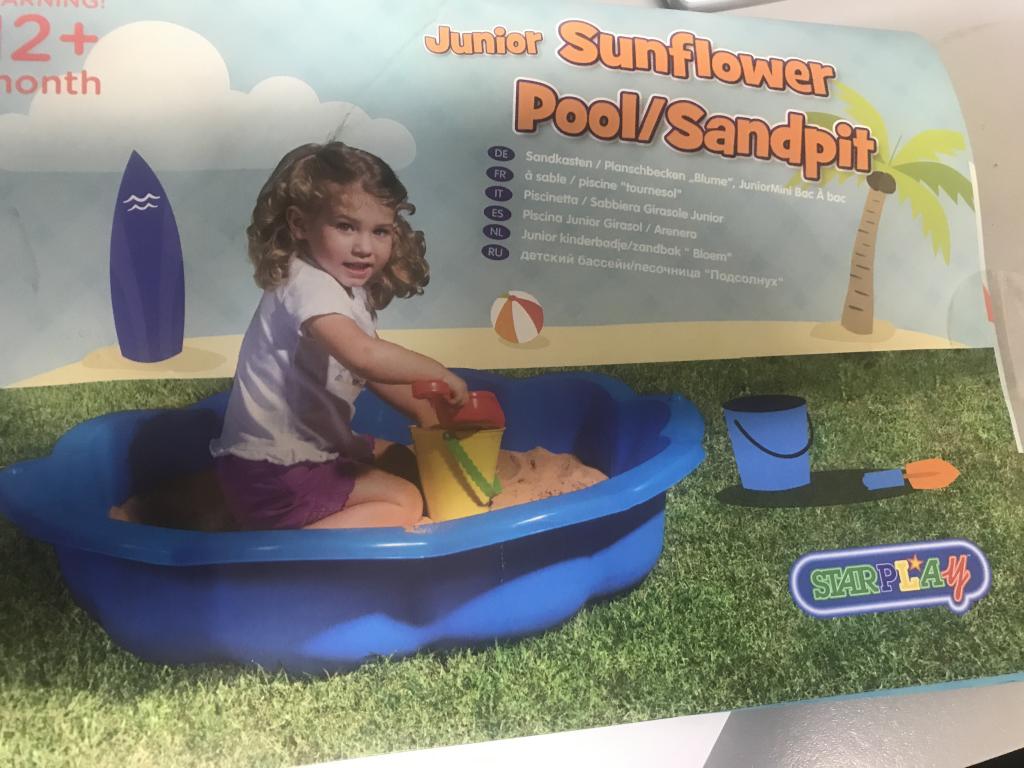 Starplay Junior Sunflower Pool/Sandpit 제품사진 #1