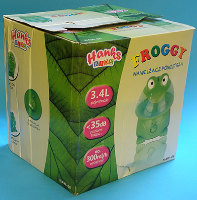 (1) Esperanza HUMIDIFIER FROGGY / PARASITO, (2) HanksArt FROGGY NAWILZACZ POWI- ETRZA 제품사진 #4
