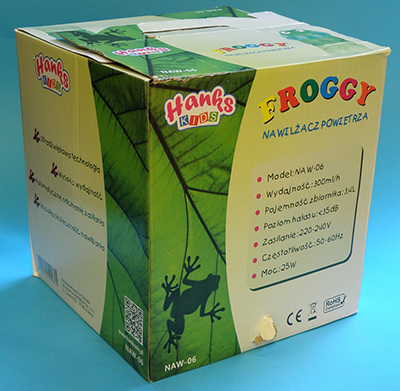 (1) Esperanza HUMIDIFIER FROGGY / PARASITO, (2) HanksArt FROGGY NAWILZACZ POWI- ETRZA 제품사진 #5