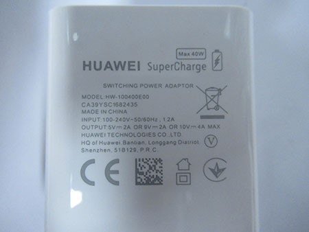 Huawei Original Huawei 4.5V 5A Supercharge Quick Charger for Huawei P20 Pro P20 Lite Mate 10 Mate 20 Pro 5A 제품사진 #2
