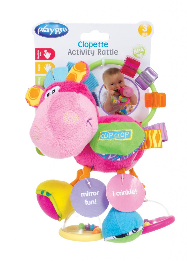 Playgro Clip Clop and Clopette Activity Rattles 제품사진 #1