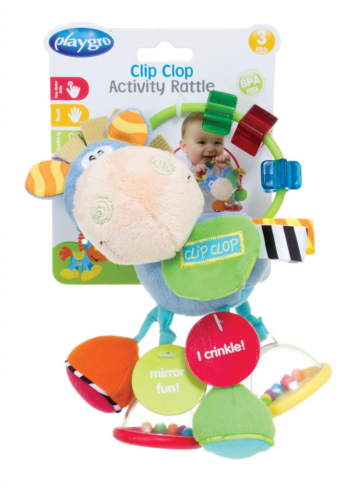 Playgro Clip Clop and Clopette Activity Rattles 제품사진 #2