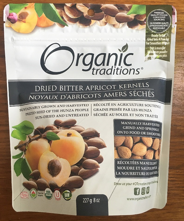 Organic Traditions Dried Bitter Apricot Kernels 제품사진 #1