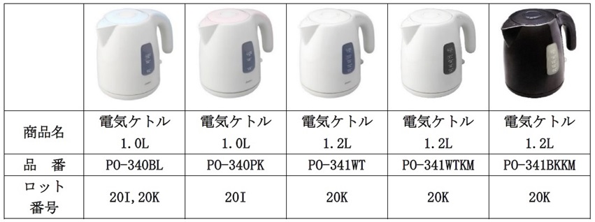 dretec 전기 주전자 1.0L 제품사진 #1