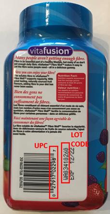 Vitafusion Fibre Well 90-count bottle 제품사진 #2