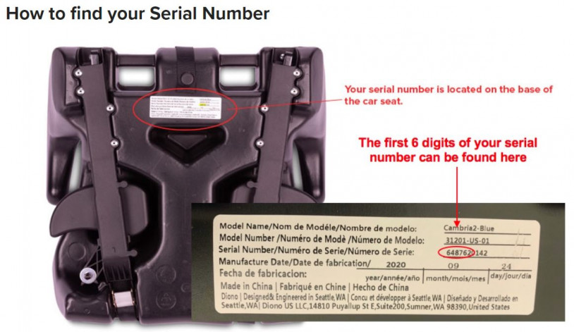 Diono Cambira 2 Booster seat 제품사진 #2