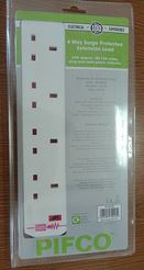 Pifco 4-Way Surge-Protected Extension Lead 제품사진 #1