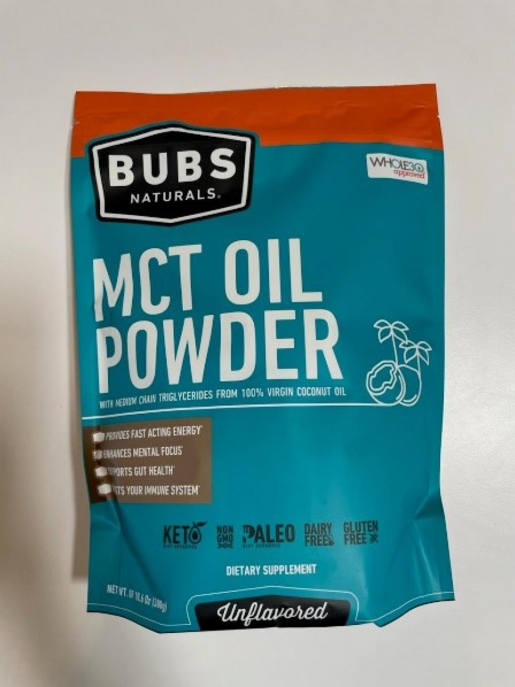 BUBS Naturals MCT Oil Powder 제품사진 #1