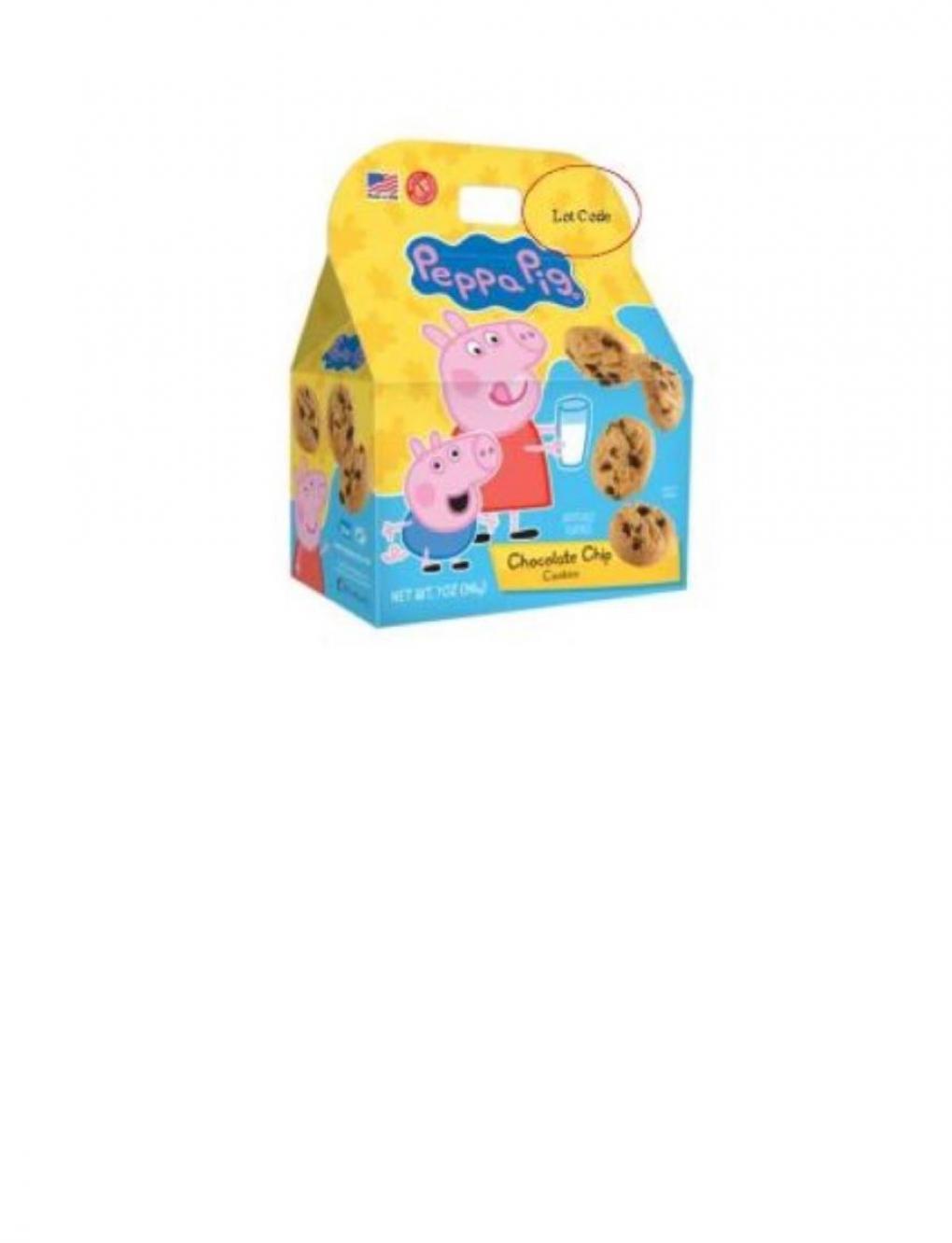 Peppa Pig Chocolate Chip Cookies 제품사진 #1