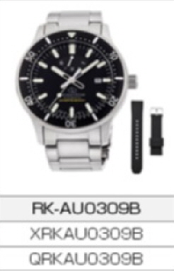 Orient Star 스포츠 컬렉션 다이버 (모델번호: RK-AU0309B, XRKAU0309B, QRK0309B) 제품사진 #1