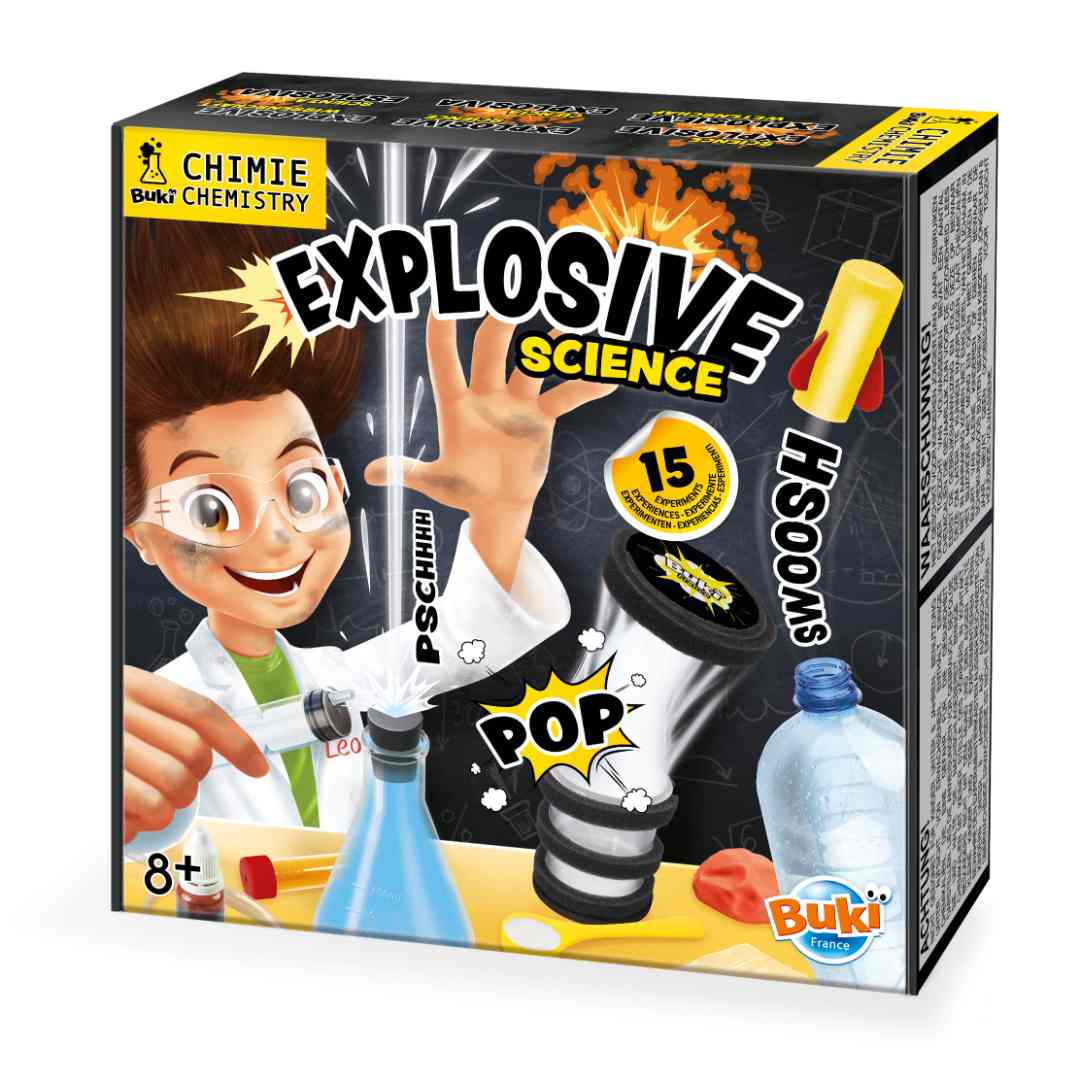 BUKI France Ballons de baudruche dans le coffret Science Explosive (Balloons in the Science Explosive box) 제품사진 #1