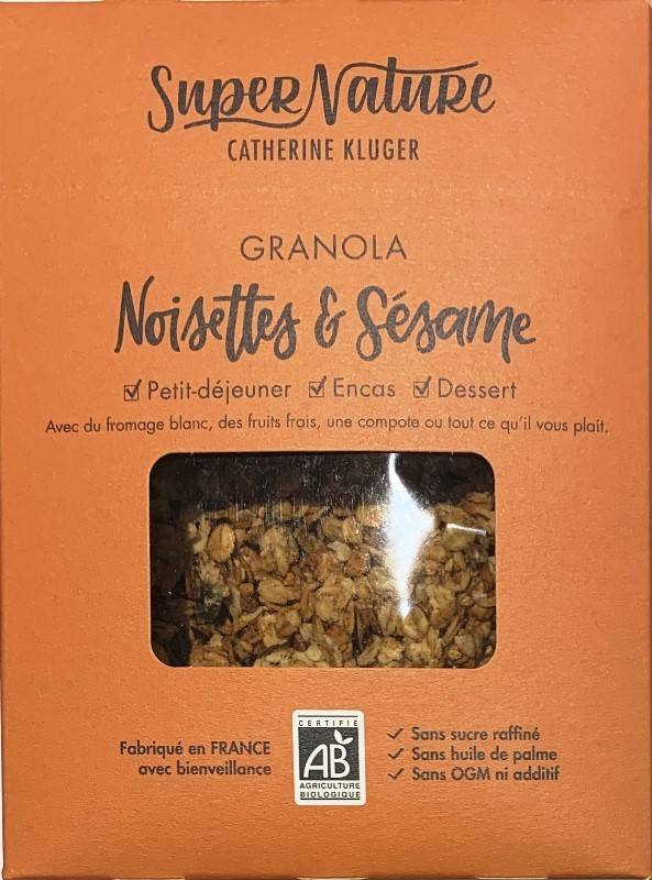 SuperNature Granola Noisettes & Sesame 350g 제품사진 #1