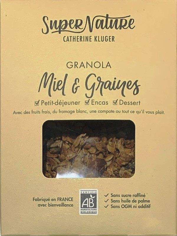 SuperNature Granola Miel & Graines 350g 제품사진 #1