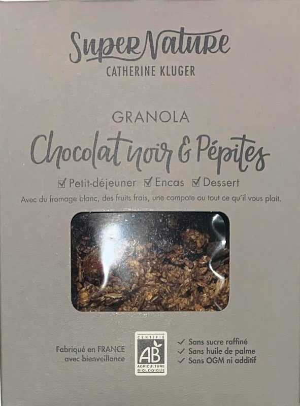 SuperNature Granola Chocolat & Pepites 350g 제품사진 #1