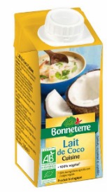 Bonneterre Lait de coco cuisine 200 mL 제품사진 #1