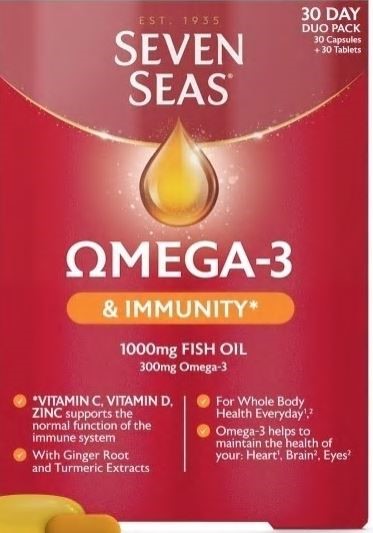 Seven Seas Omega-3 and Immunity 30 Day Duo Pack 제품사진 #1