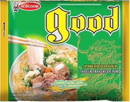 Acecook Good Spare Ribs Flavour Instant Noodle Dish (굿라면) 제품사진 #1