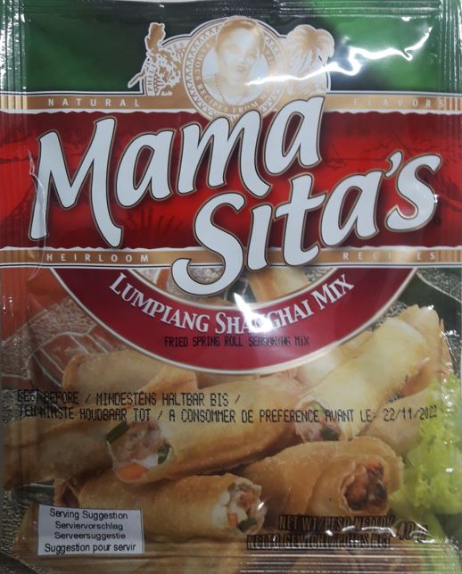 Mama Sita's Lumpiang Shanghai Mix (Fried Spring Roll Seasoning Mix) 제품사진 #1